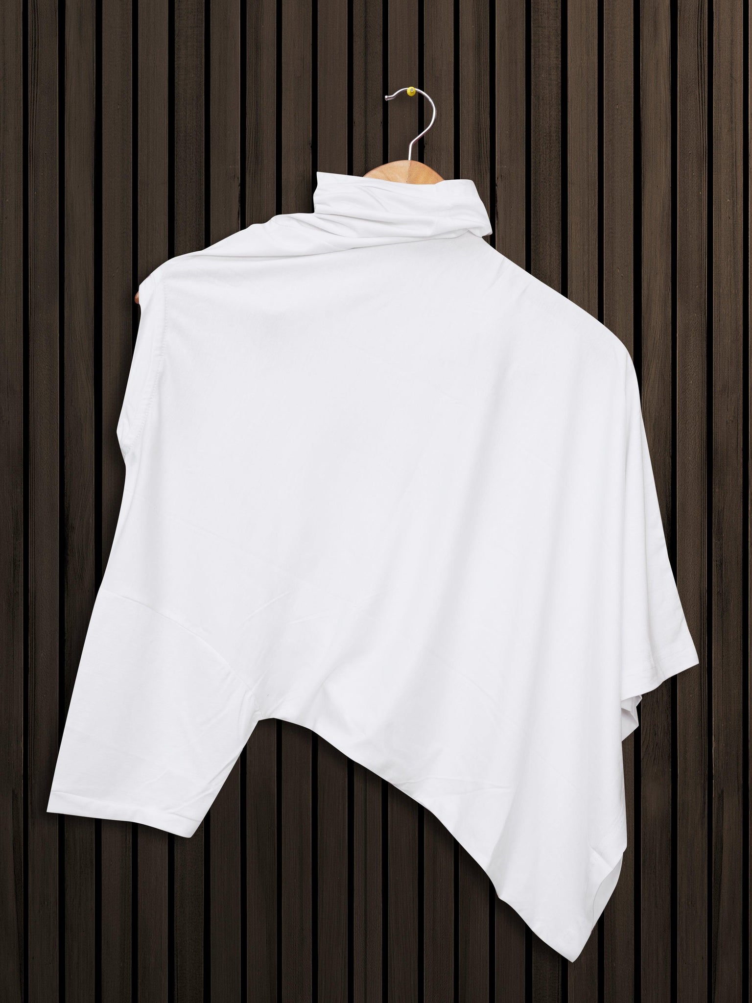 White Printed T-Shirt For Men | Pause - Aadhitri